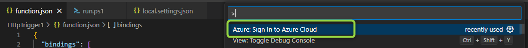 Access Azure Government with VS Code Azure Extension – Mr. Brooks' Blog